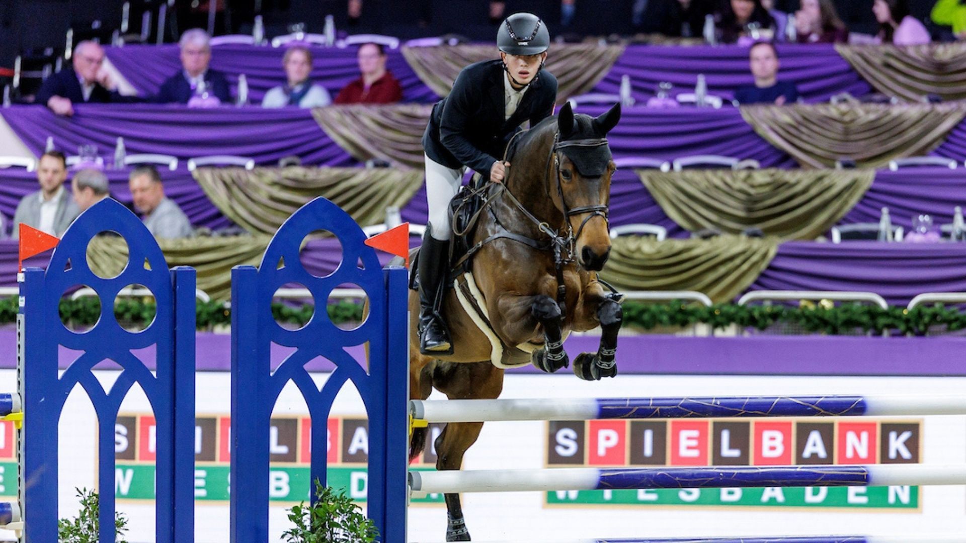 Hendrik von Stein und Latina siegreich in Frankfurt