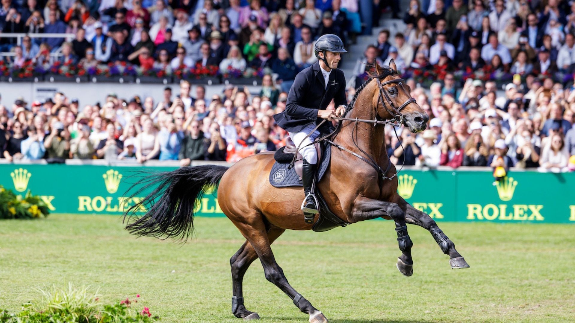 Rodrigo Giesteira Almeida gewinnt die CSIO5* Spezial Zwei-Phasen Springprüfung
