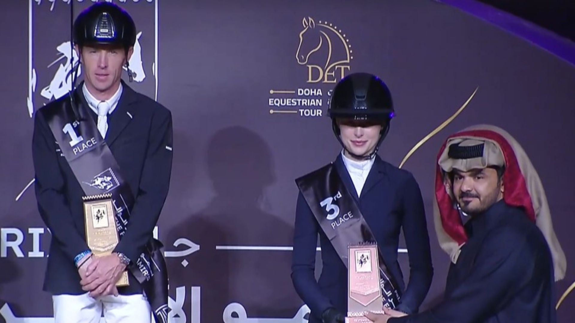 Eve Jobs Places Third in 1.60m Grand Prix in Doha