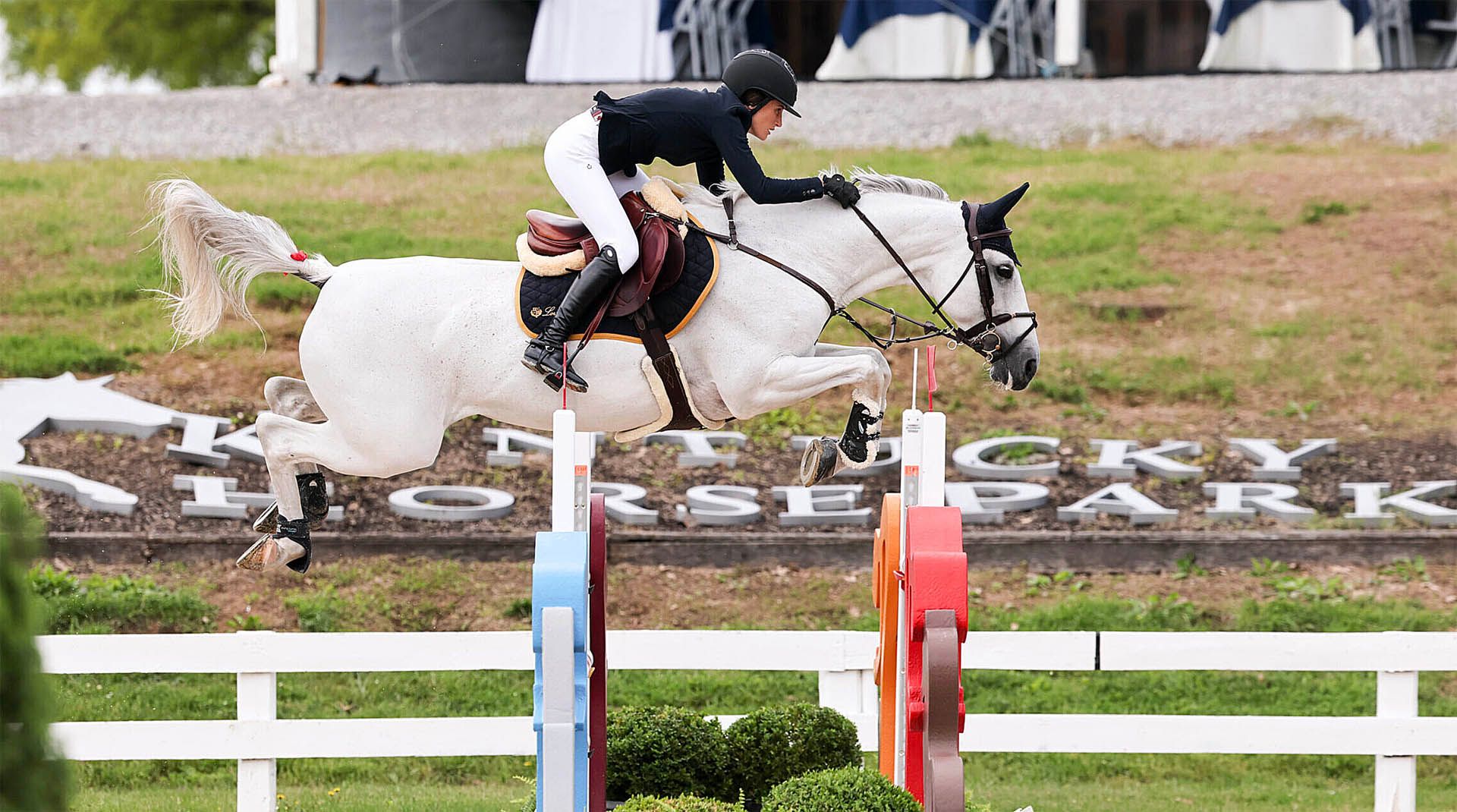 Jessica Springsteen on Naomi van het Keizershof Wins LA CSI5* 2-Round