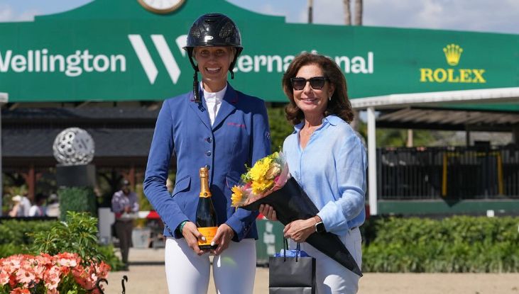 Natalie Dean Secures Overall Leading Lady Rider Award at WEF 2025