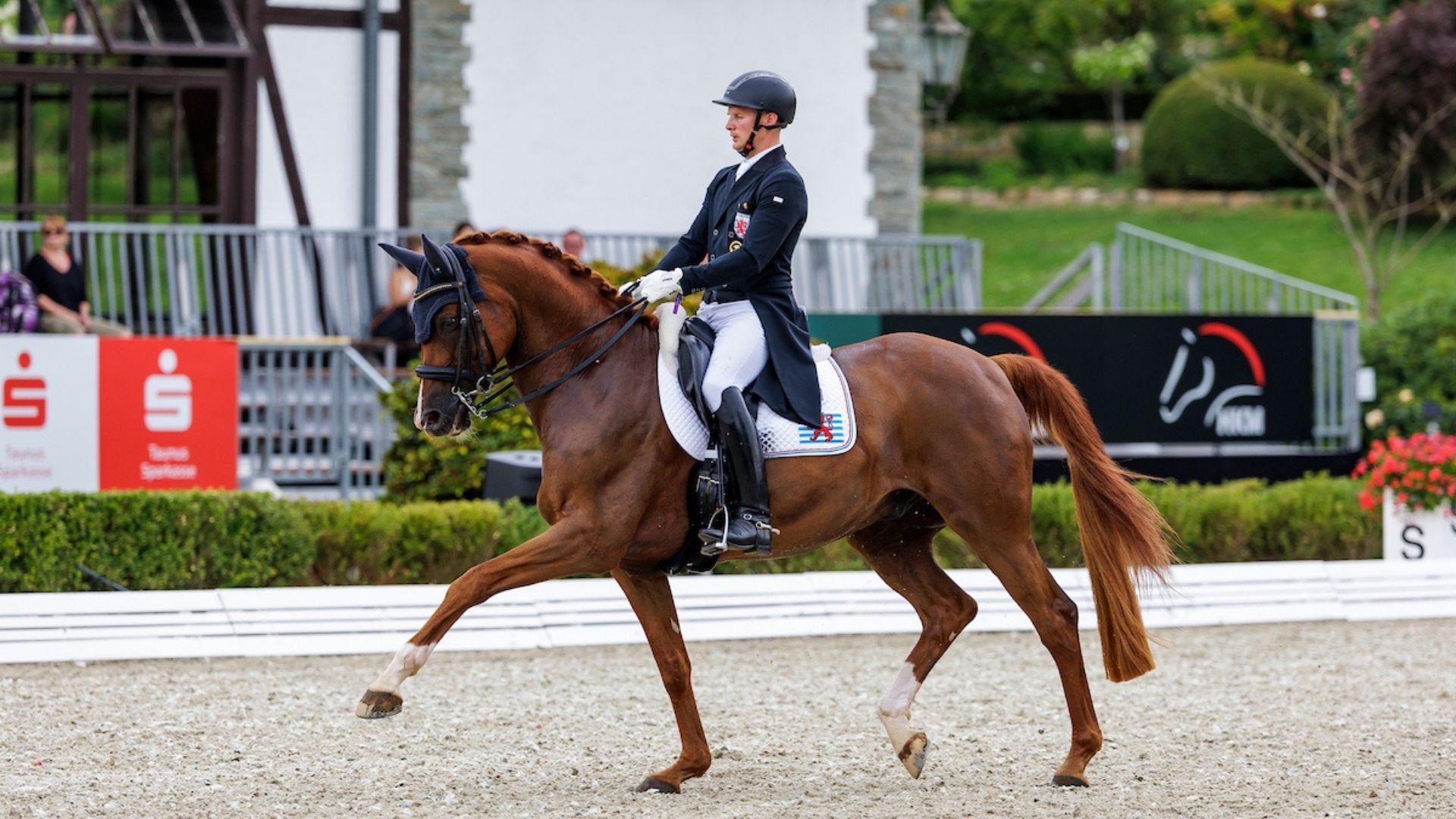 Nicolas Wagner-Ehlinger gewinnt den Grand Prix bei den Zurich Dressage Masters