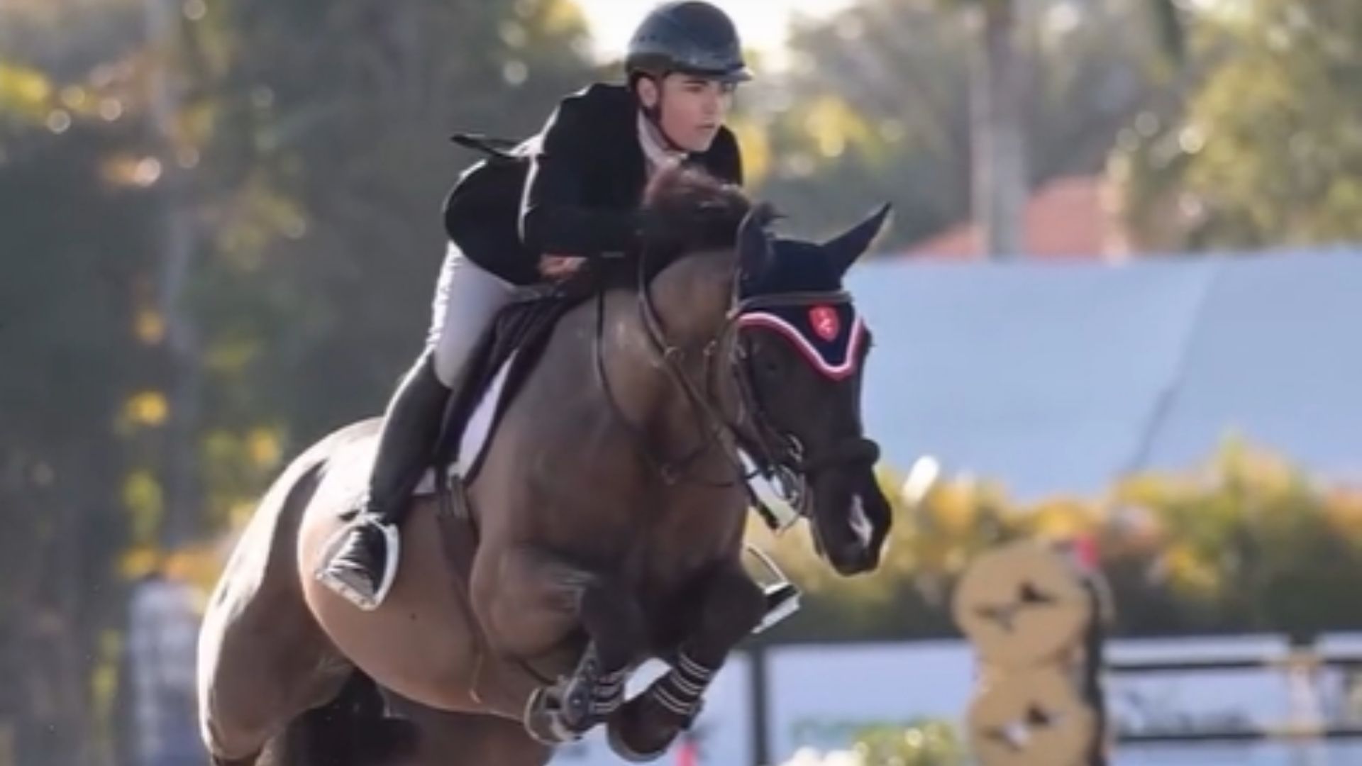Trent McGee Earns the Blue Ribbon in the 1.40-meter Open Jumper at WEF