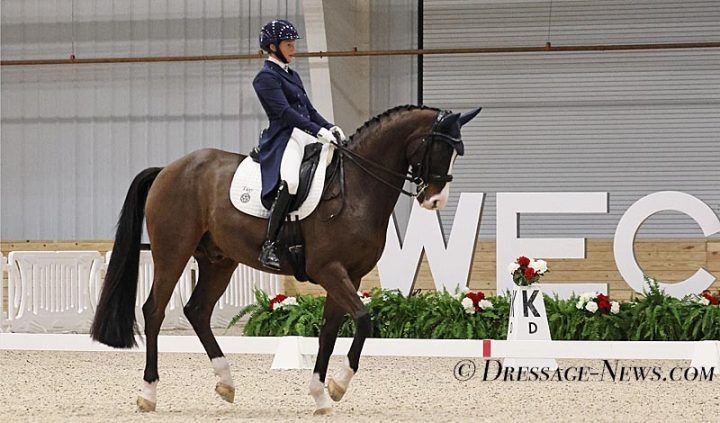 Meagan Davis on Toronto Lightfoot Wins Ocala CDI3* Freestyle