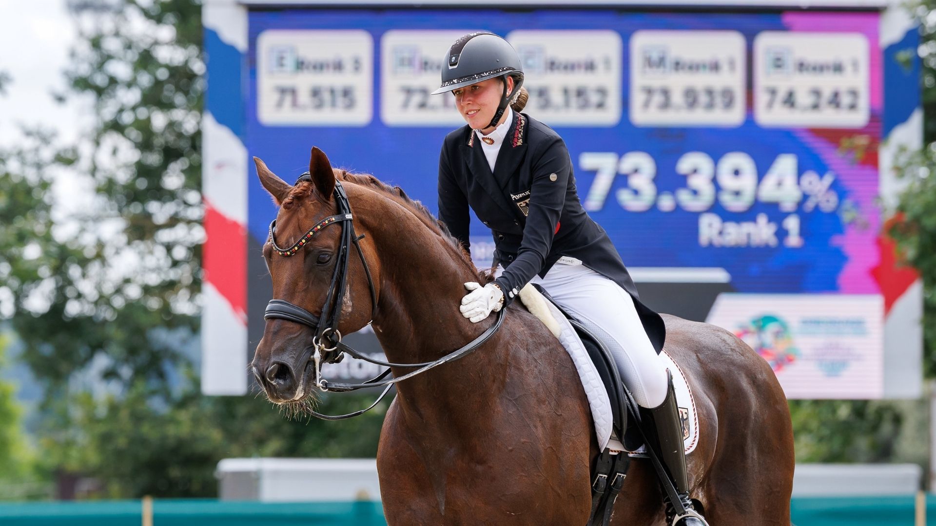 Gold für die deutschen Dressur-Junioren!