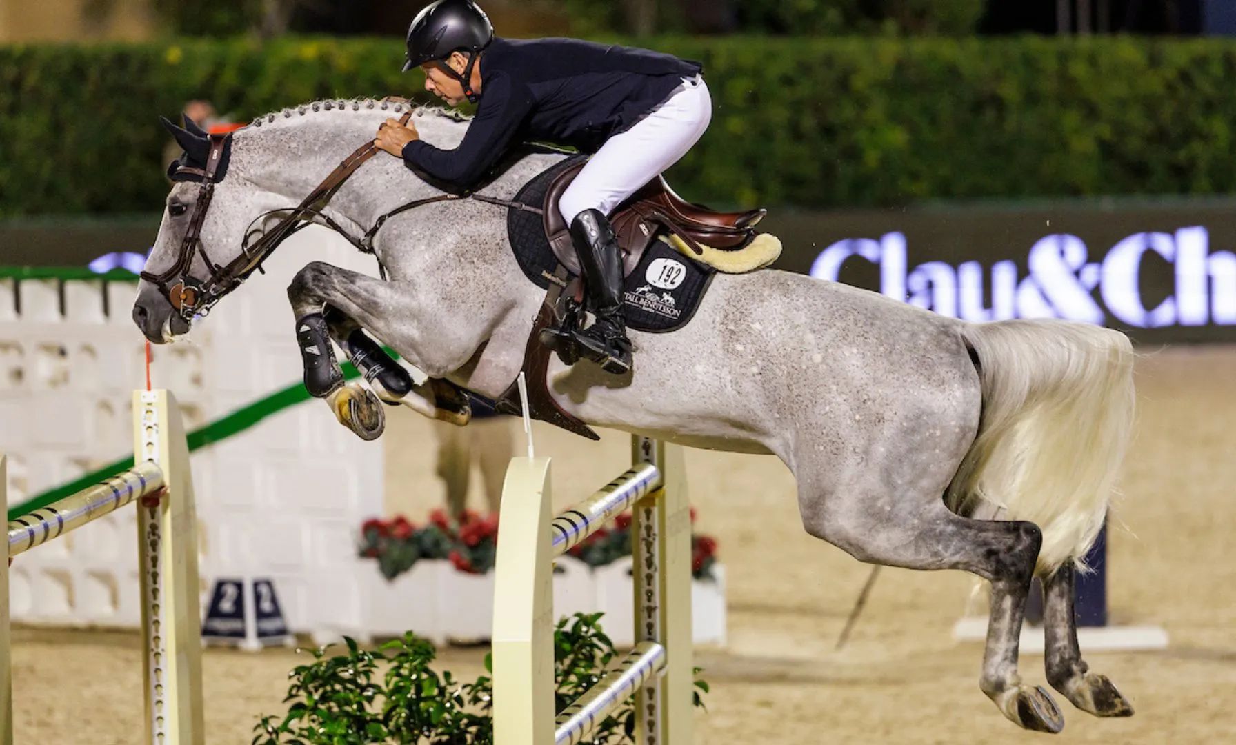 Maximilian Weishaupt startet mit Zuccero HV bei Pferd International München