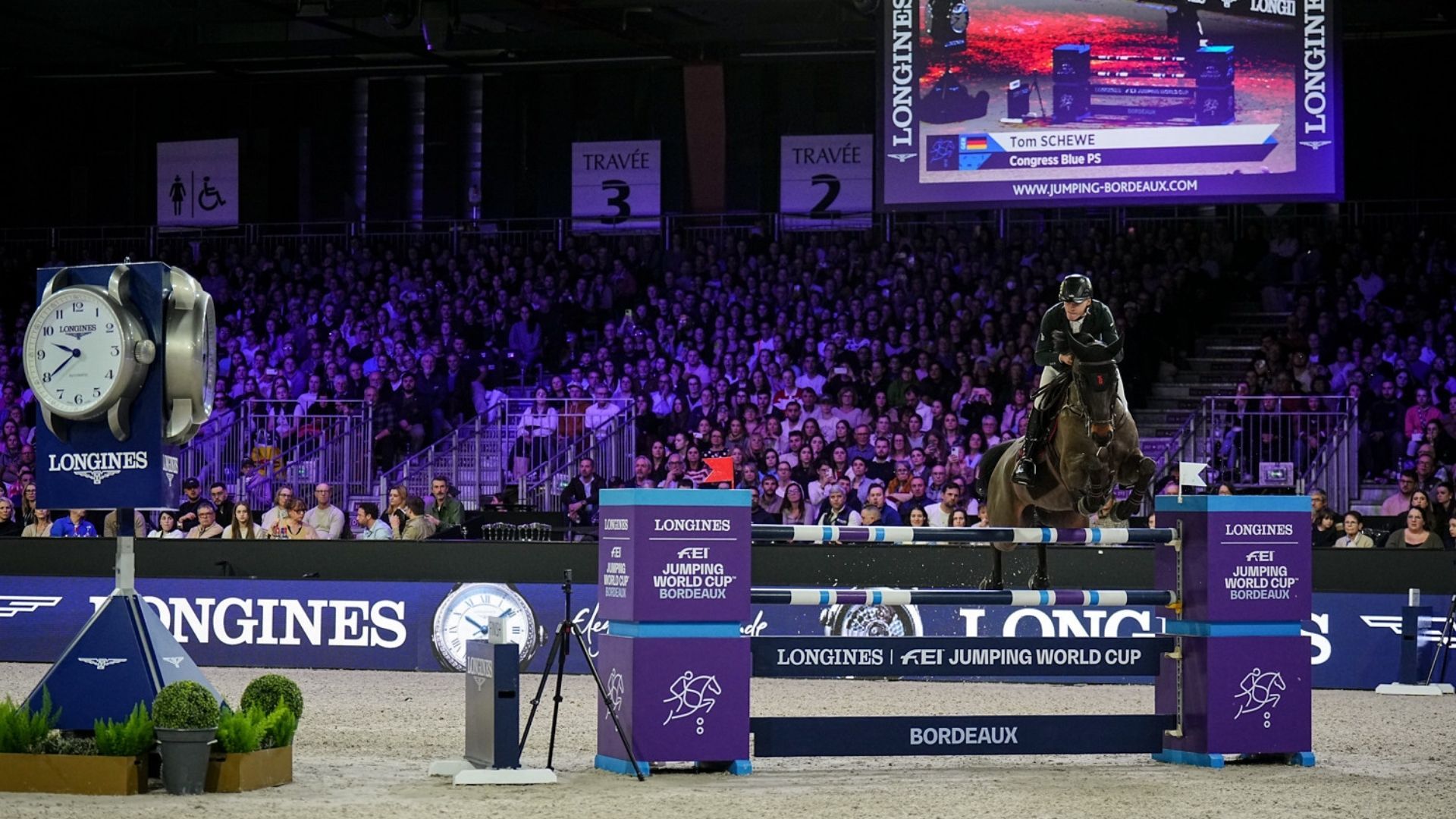 Deusser und Schewe auf Rang 2 und 3 im LONGINES FEI JUMPING WORLD CUP™ Bordeaux