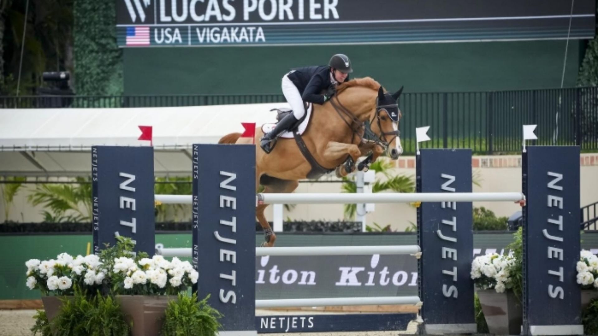 Lucas Porter Tops the Leaderboard in the CSI2* $6,000 Speed Class at WEF