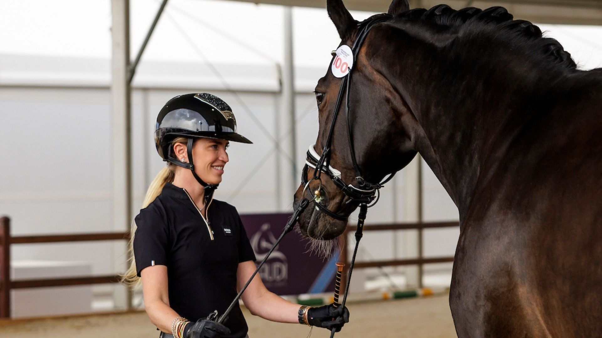 Morgan Barbançon Mestre triumphiert mit Sir Donnerhall II OLD