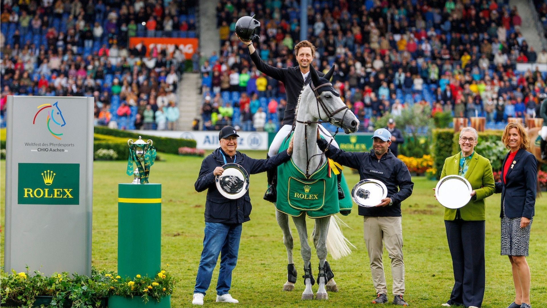 Martin Fuchs und Leone Jei gewinnen den Großen Preis von Aachen!