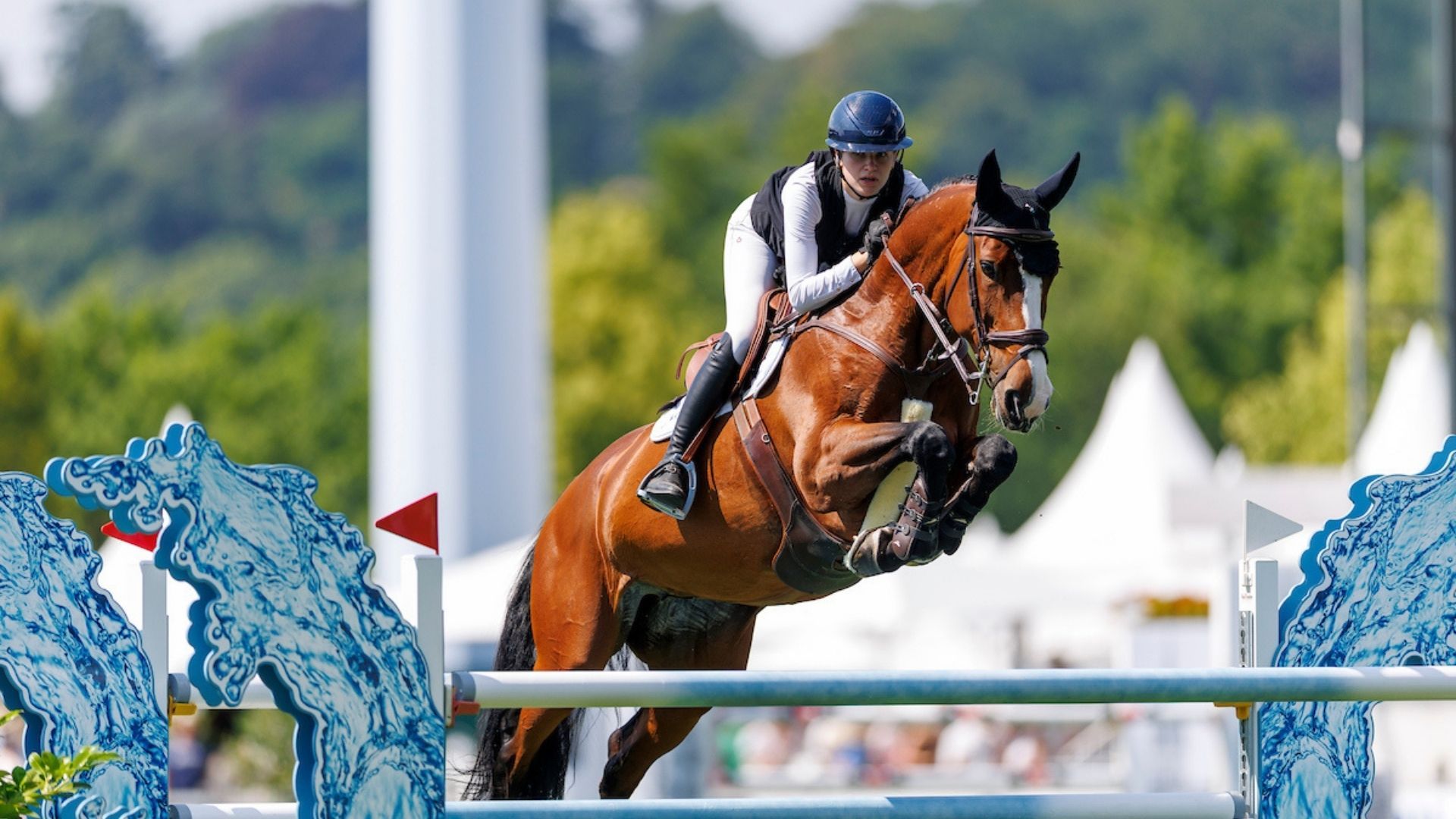 Johanna Beckmann wird Deutsche Meisterin der U25 Springreiter in Riesenbeck 2025