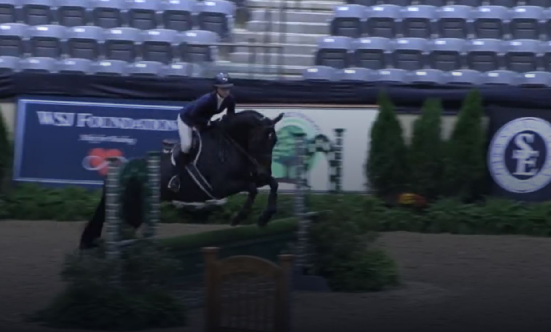 Sophia Blake Shines in Adult Equitation