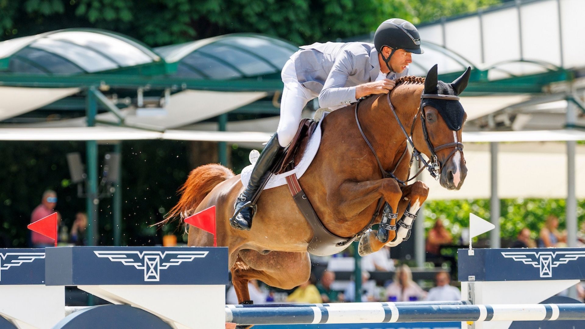 Rene Dittmer auf Rang 4 im 200.000$ dotierten 1,60 m-Springen von Toronto