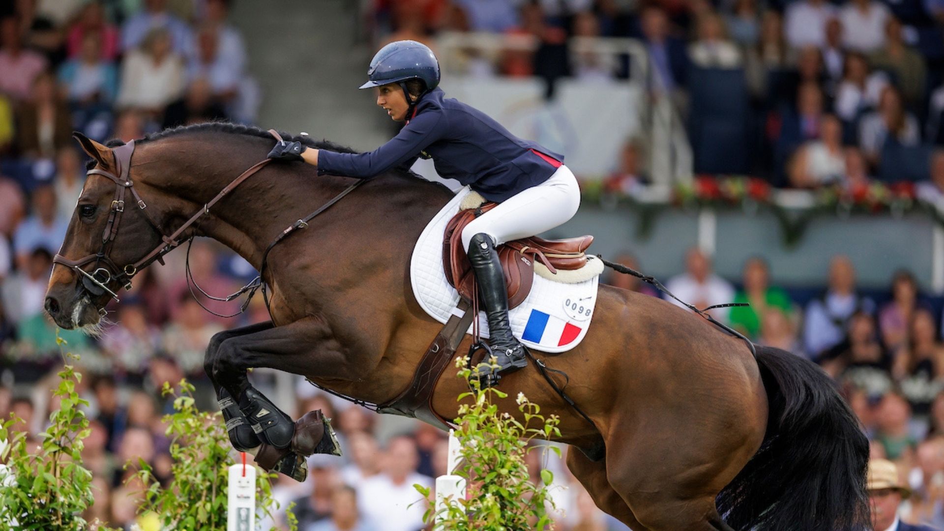 Heimsieg für Megane Moissonnier in Lyon: CSI5* Weltcupsspringen über 1,45 m