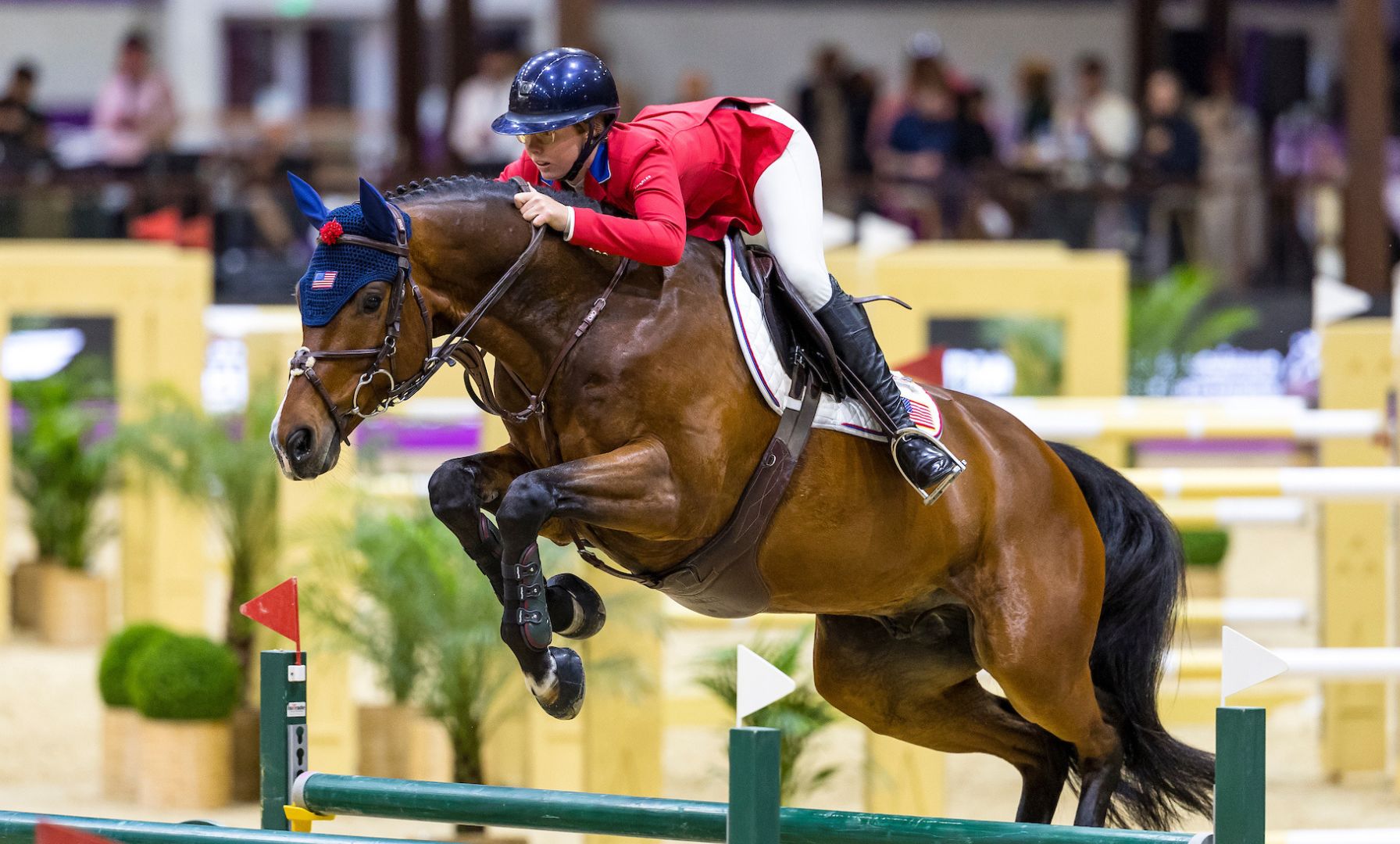 Skylar Wireman Claims First CSI5* Victory in $62,500 Winning Round at Hampton Classic