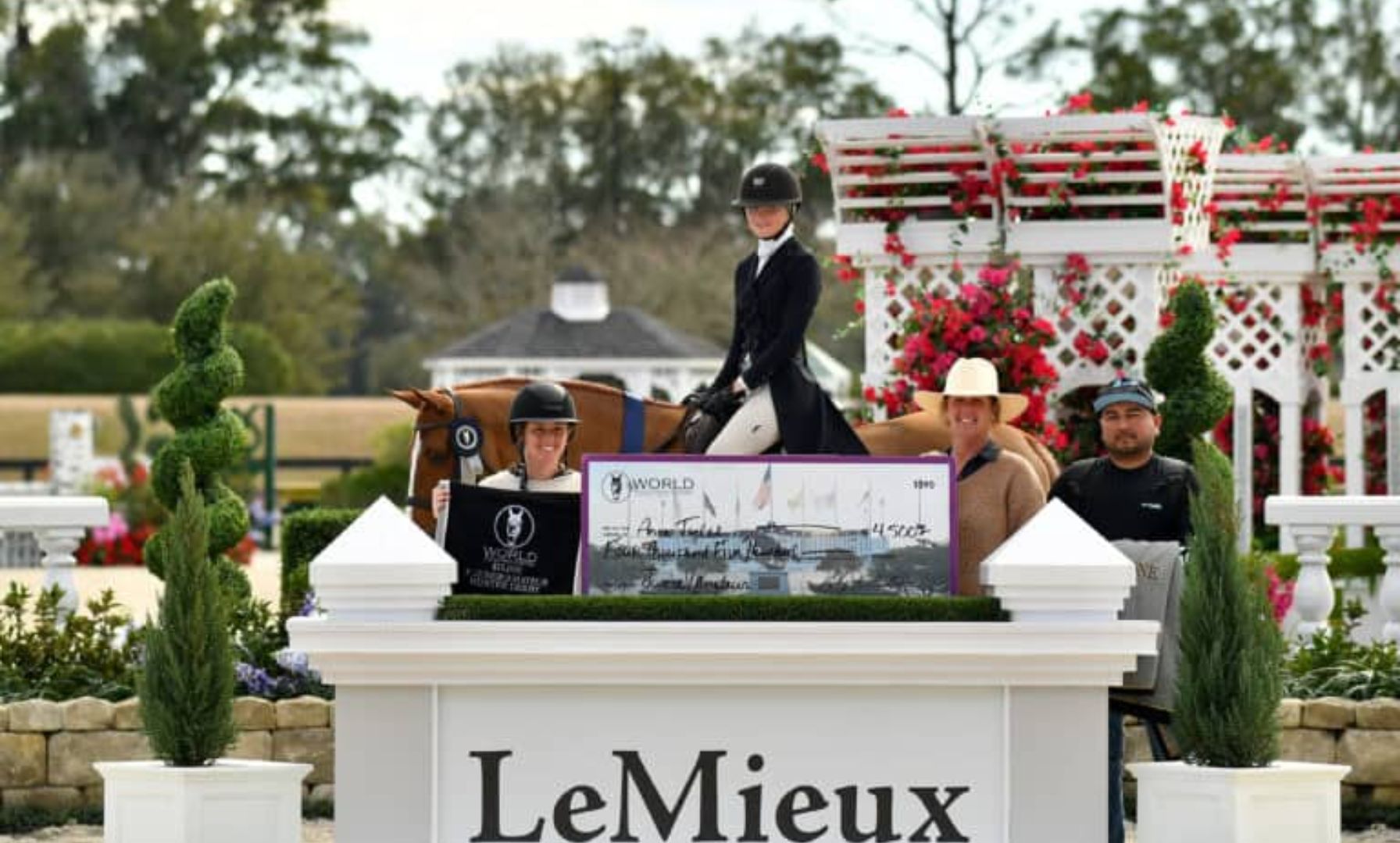 Tyler and Affirm Rise to the Top in $15,000 USHJA National Jr/Am Derby