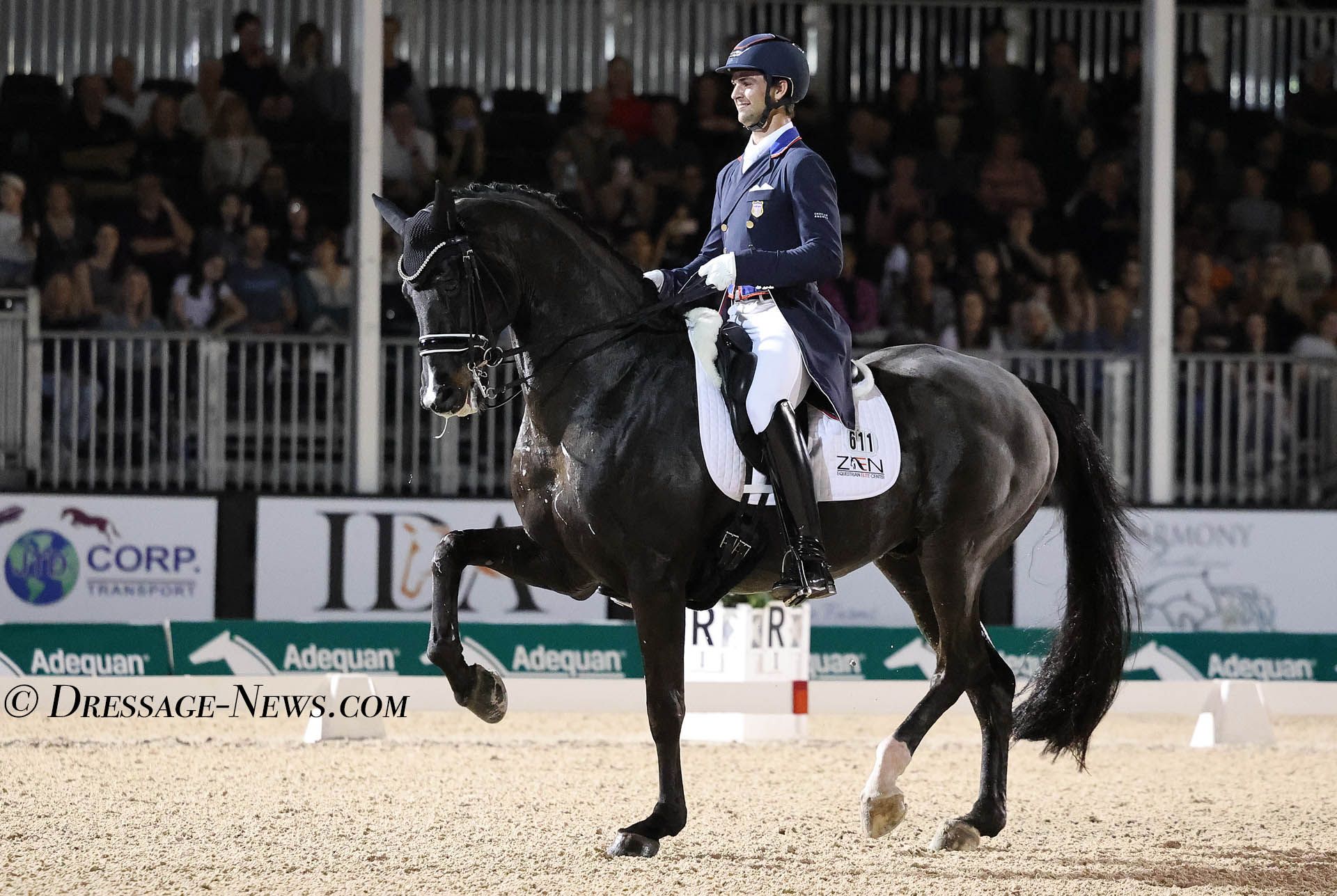 Christian Simonson on Indian Rock Wins Wellington World Cup