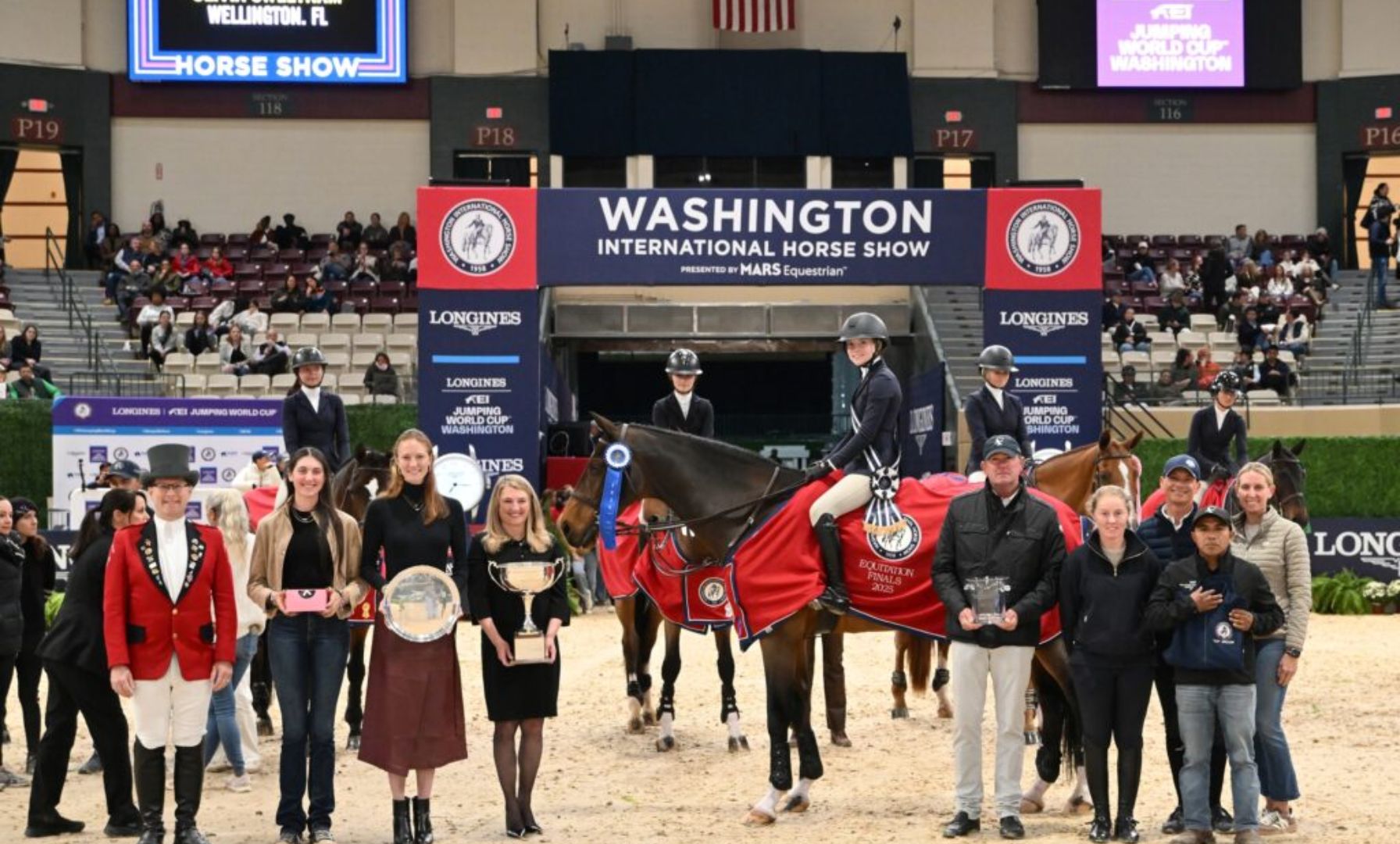 Olivia Sweetnam and Class Act Capture WIHS Junior Equitation Championship Title