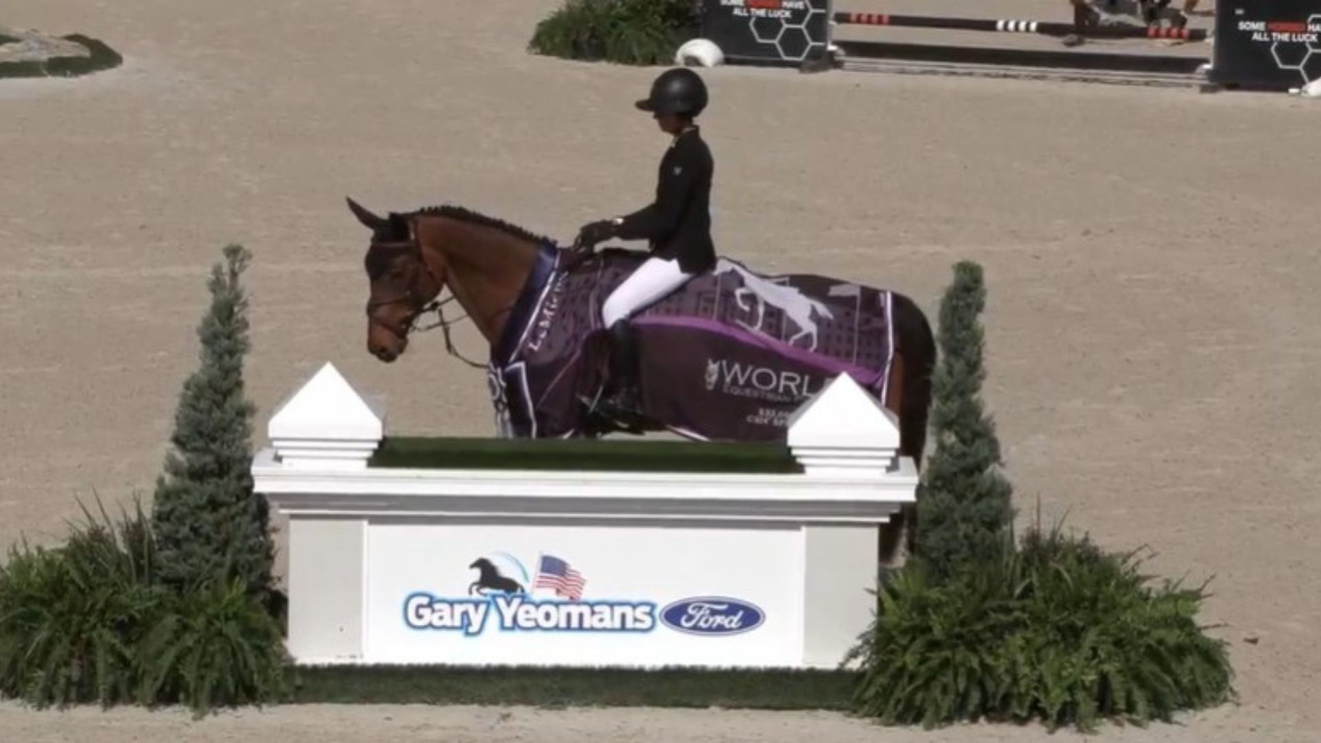 Nina Mallevaey Handily Wins the WEC $32,000 CSI4* Speed Class