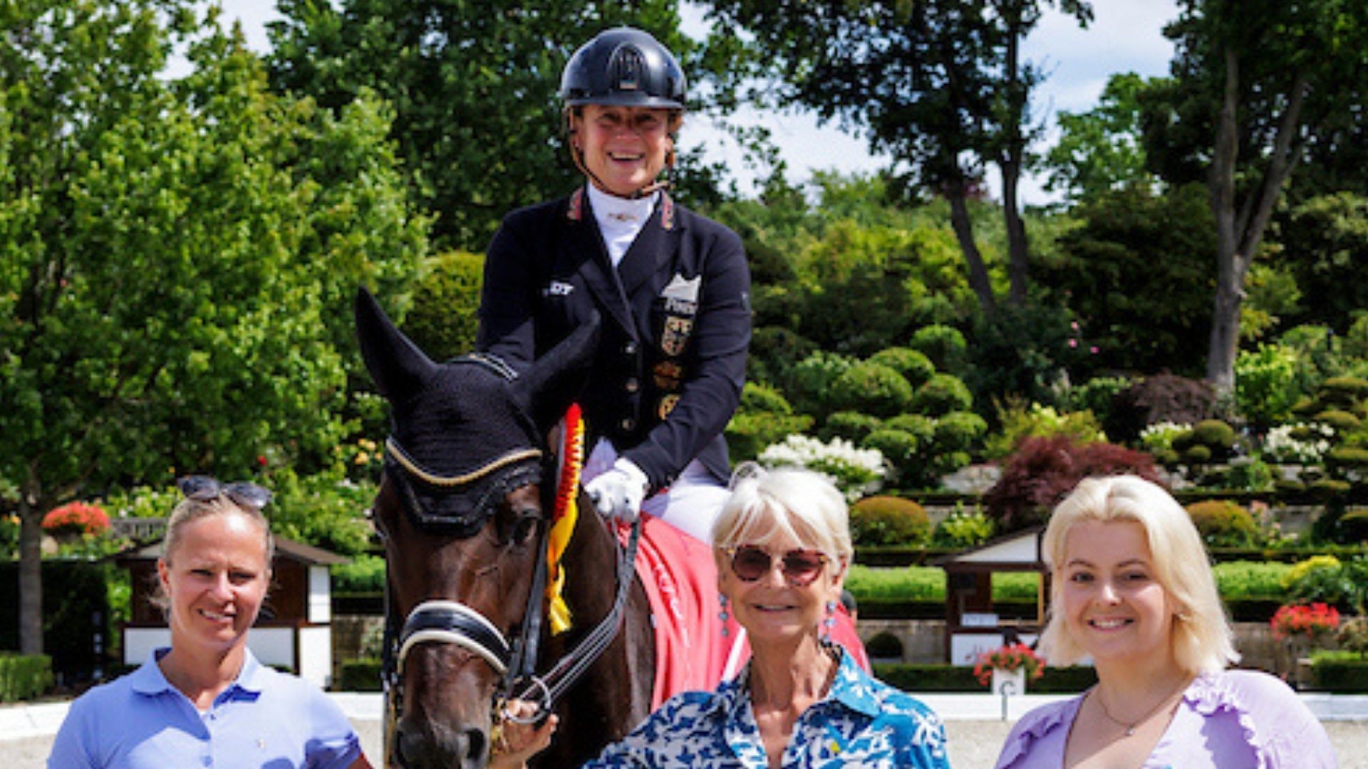 Isabell Werth und Familie Linsenhoff-Rath in China: Shanghai feiert internationales Pferdesportfestival