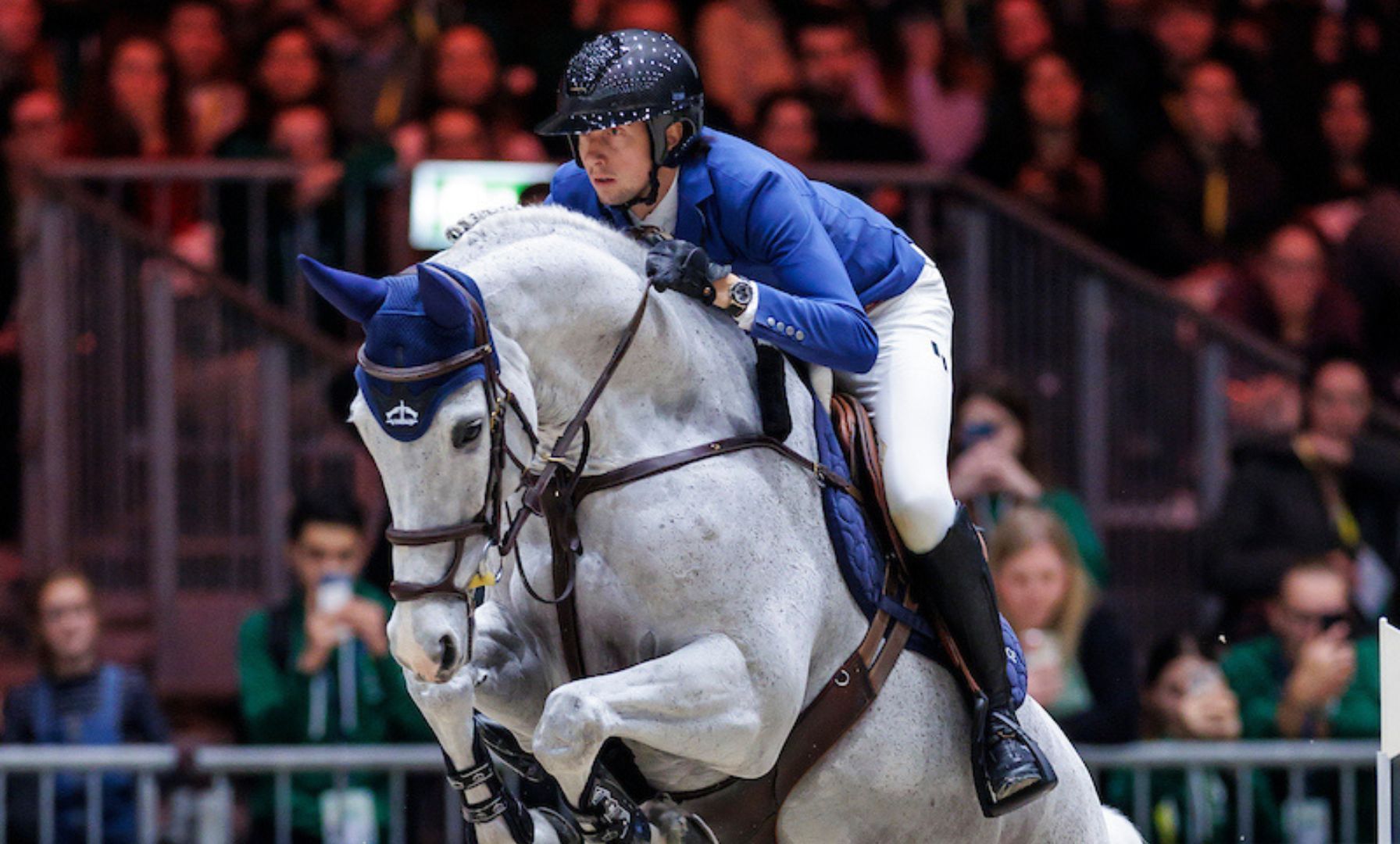 Martin Fuchs wins second leg of Jumping World Cup Final