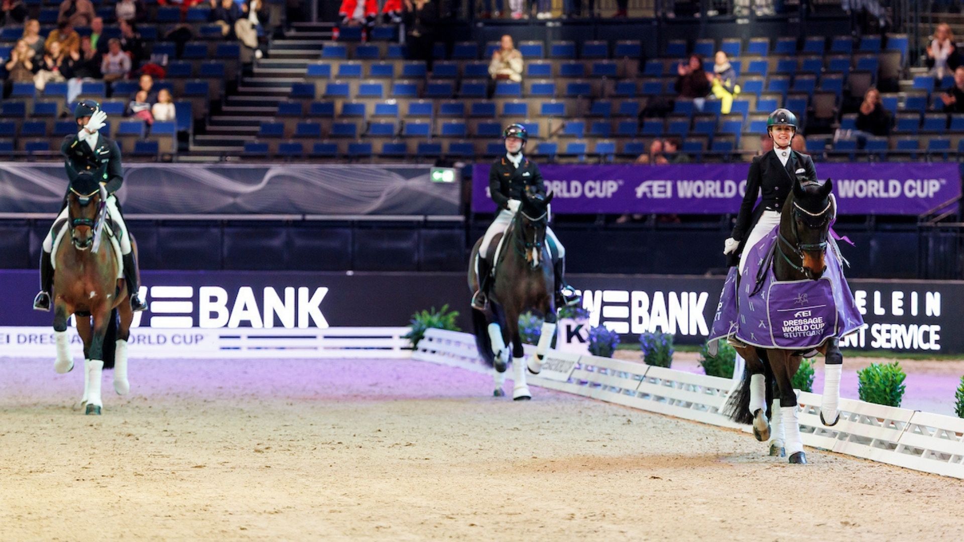 Sieg für Diallo BB und Jessica von Bredow-Werndl beim Weltcup in Stuttgart