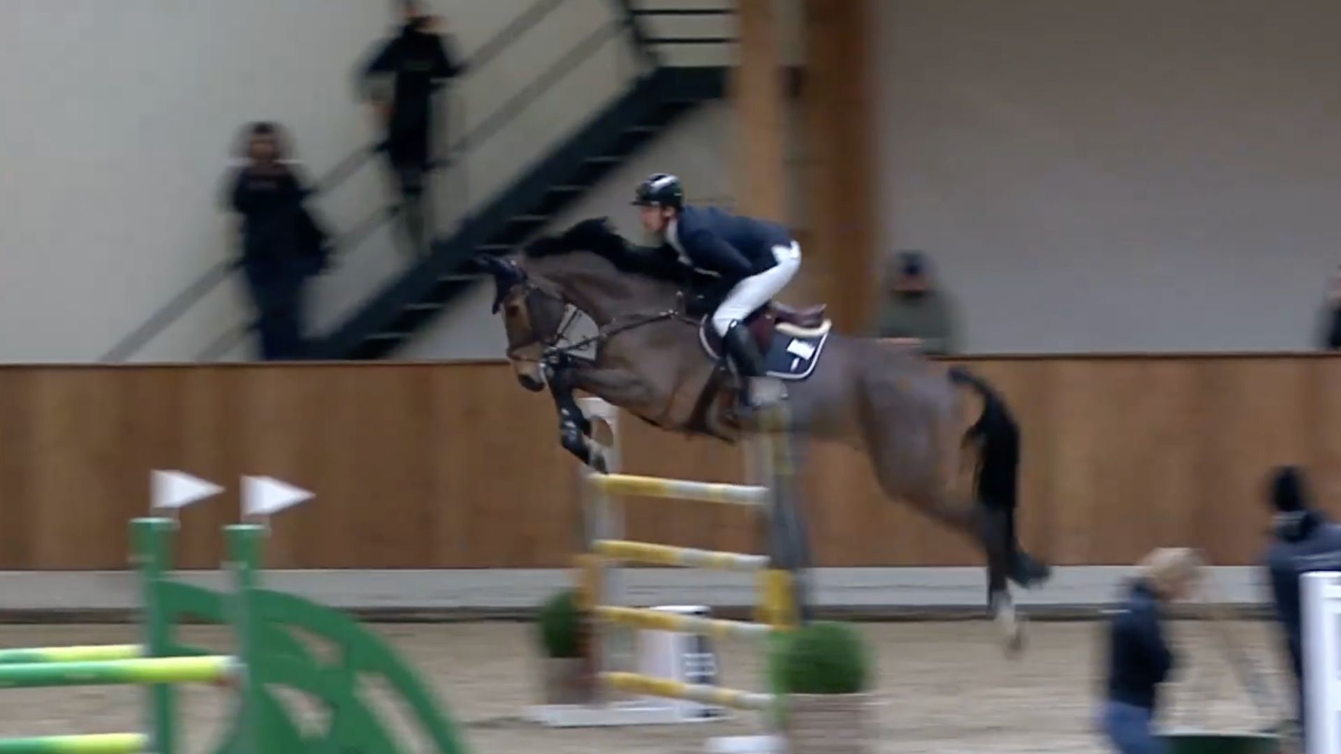 MCGyver und Michael G. Duffy siegreich im Youngster Springen von Riesenbeck