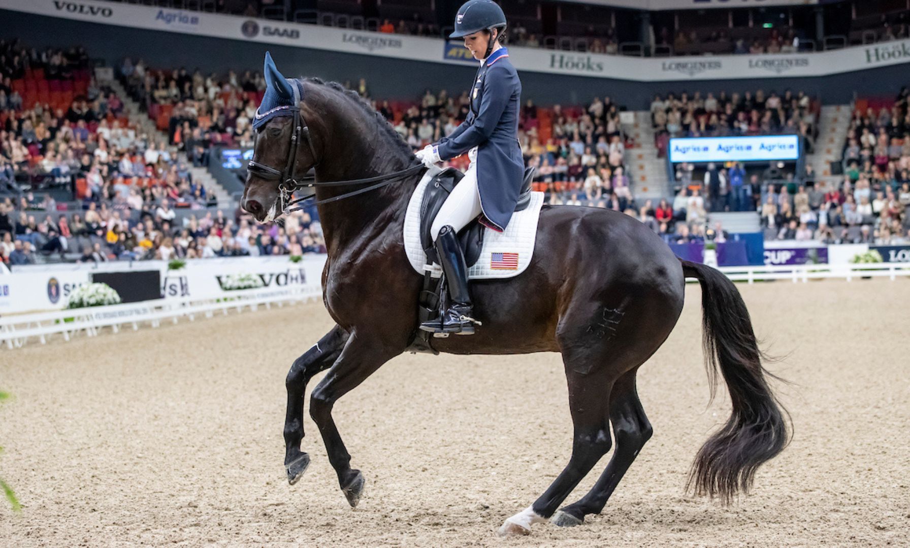 Kasey Perry-Glass Wins Final Friday Night Freestyle at Global Dressage Festival