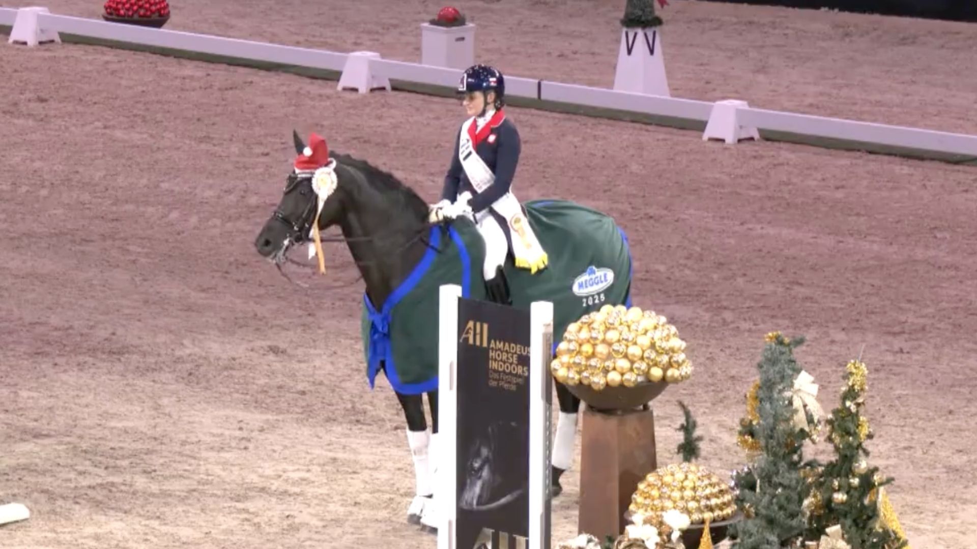 80,555 % für Sandra Sysojeva und Maxima Bella - Sieg in der CDI5* Kür in Salzburg