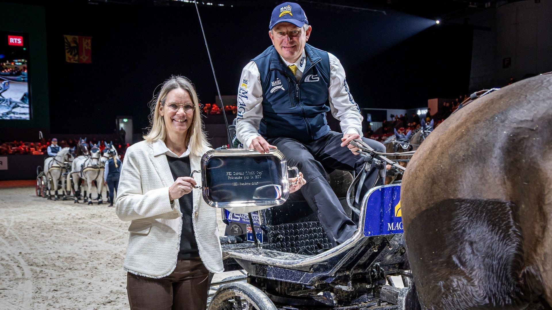 Boyd Exell gewinnt die Extreme Driving Challenge in London