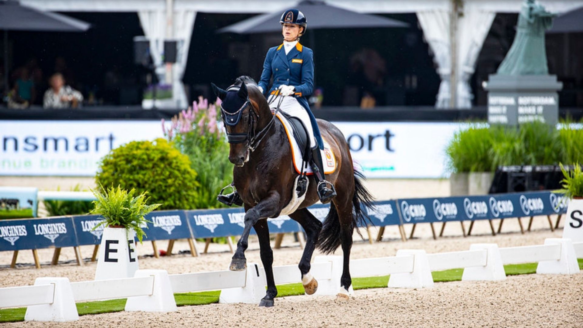 Dinja van Liere und Hermès sind die neuen Niederländischen Meister in der Grand Prix Kür!