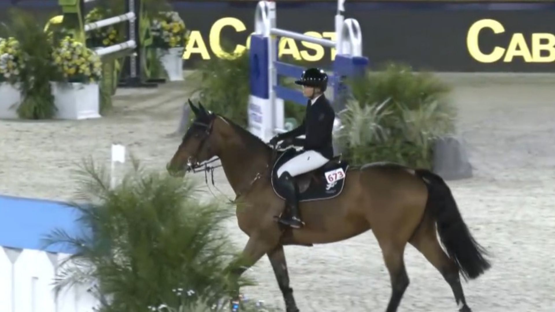 Erynn Ballard Wins Friday's Major League Show Jumping Speed Class