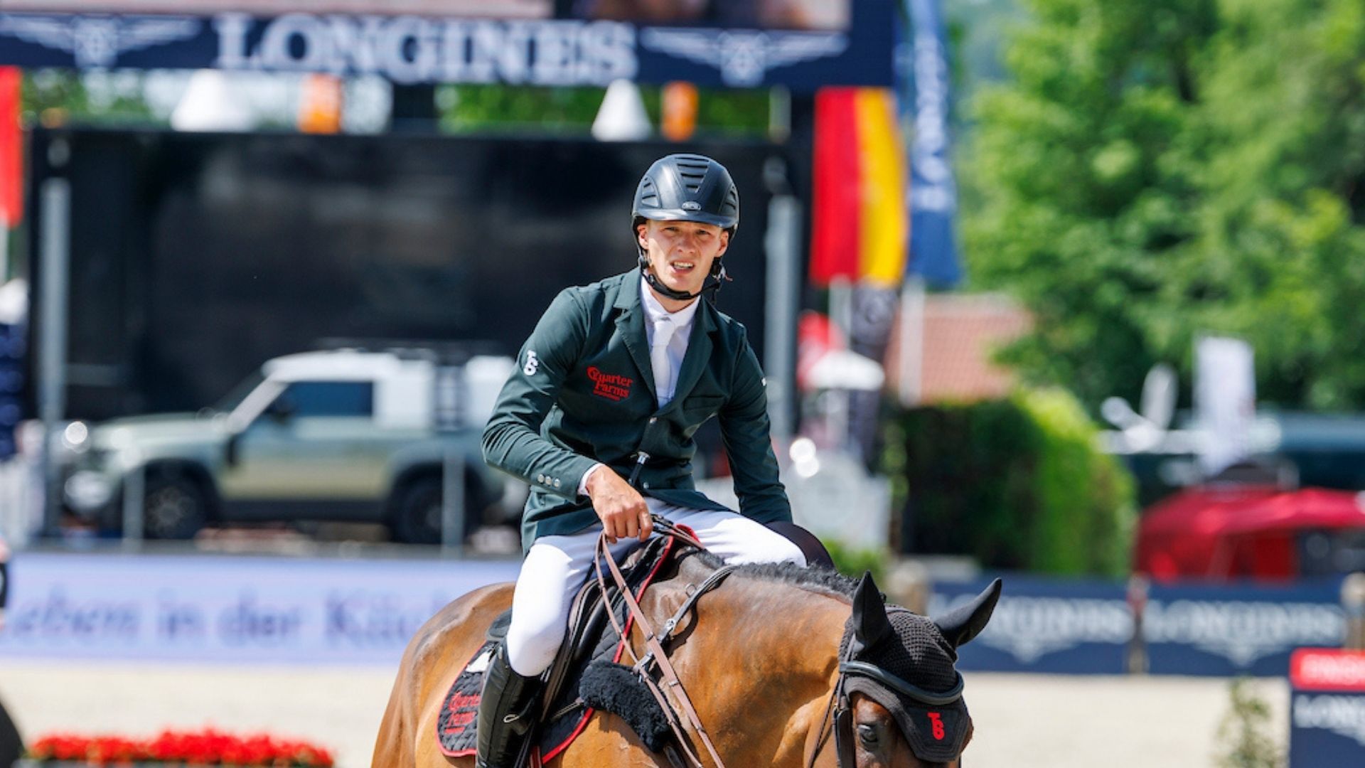 Twix und Thian van Hoydonck siegen erneut: Consolation Class der FEI WBFSH Jumping World Breeding Championship für 6-jährige Springpferde