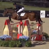 Roman Raiince Julie Welles Rides a Great Jump-off to Win the WEC National Grand Prix