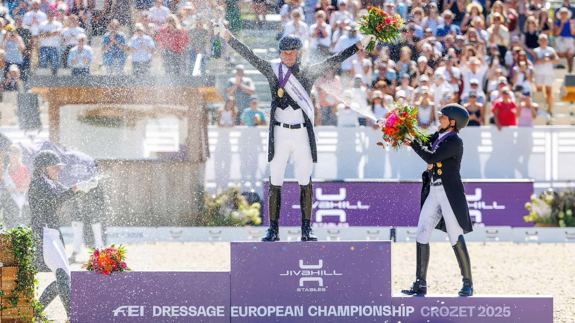 Justin Verboomen und Zonik Plus sichern sich auch in der Kür den Titel des Europameisters 2025!