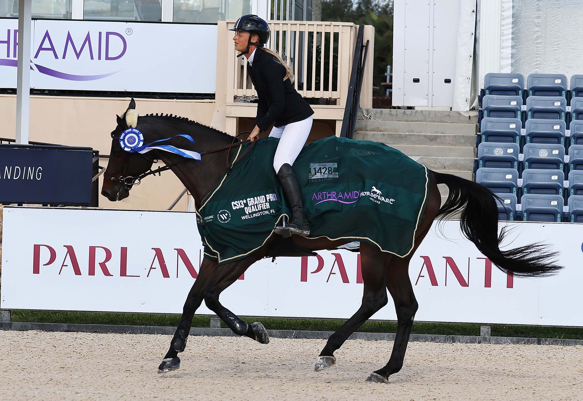 USA's Kristen Vanderveen on Bull Run's Jireh Win Ocala CSI3* Grand Prix Qualifier