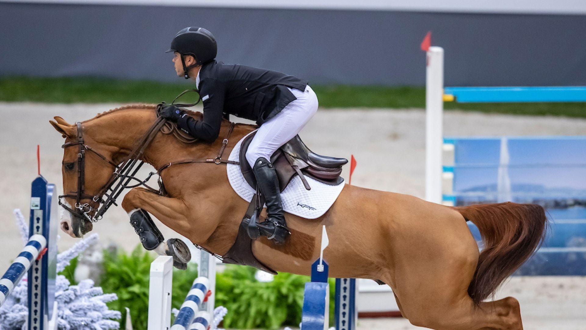 Kent Farrington gewinnt das 1,55 m Weltcup-Springen in Thermal