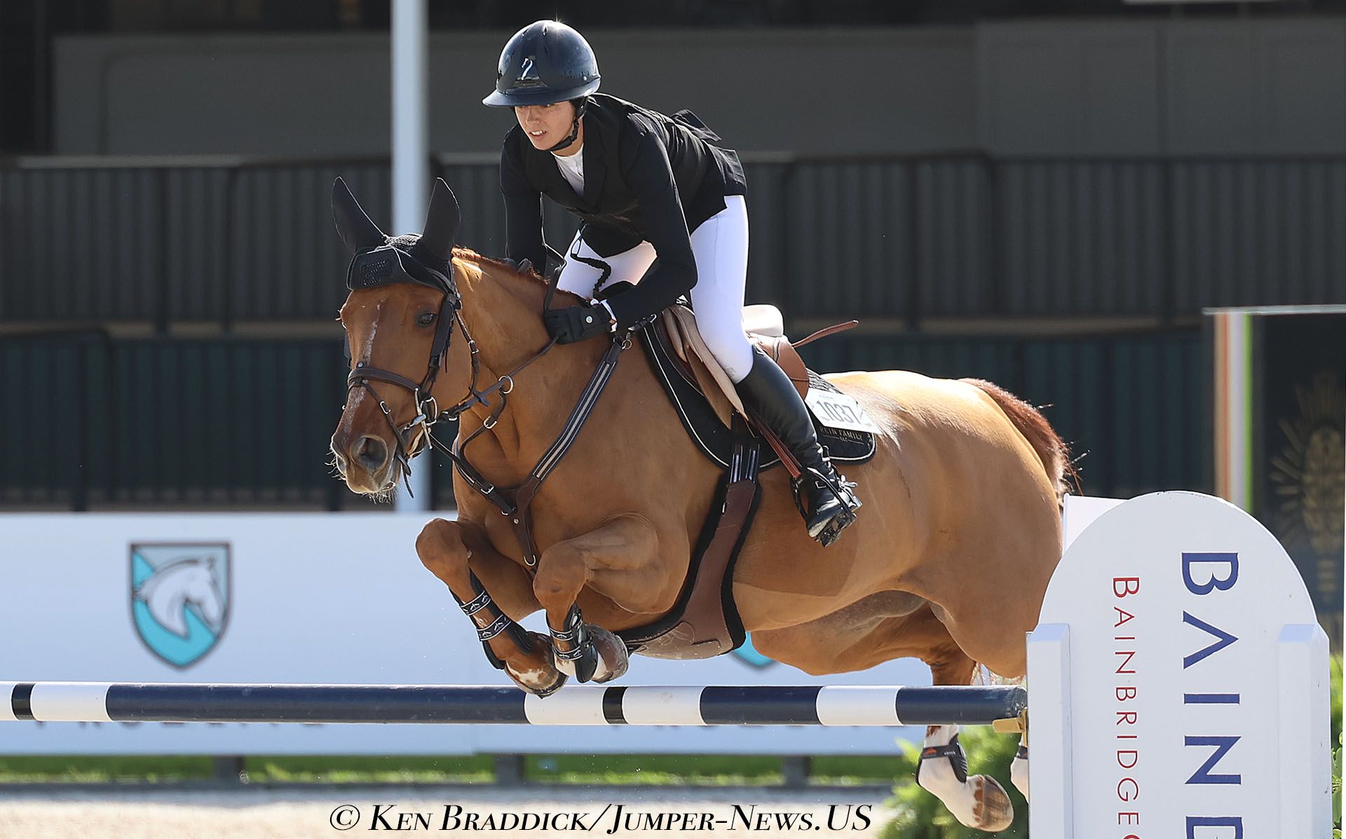 Nina Mallevaey is completing the year with My Clementine the way the pair began 2025, victory at Wellington International