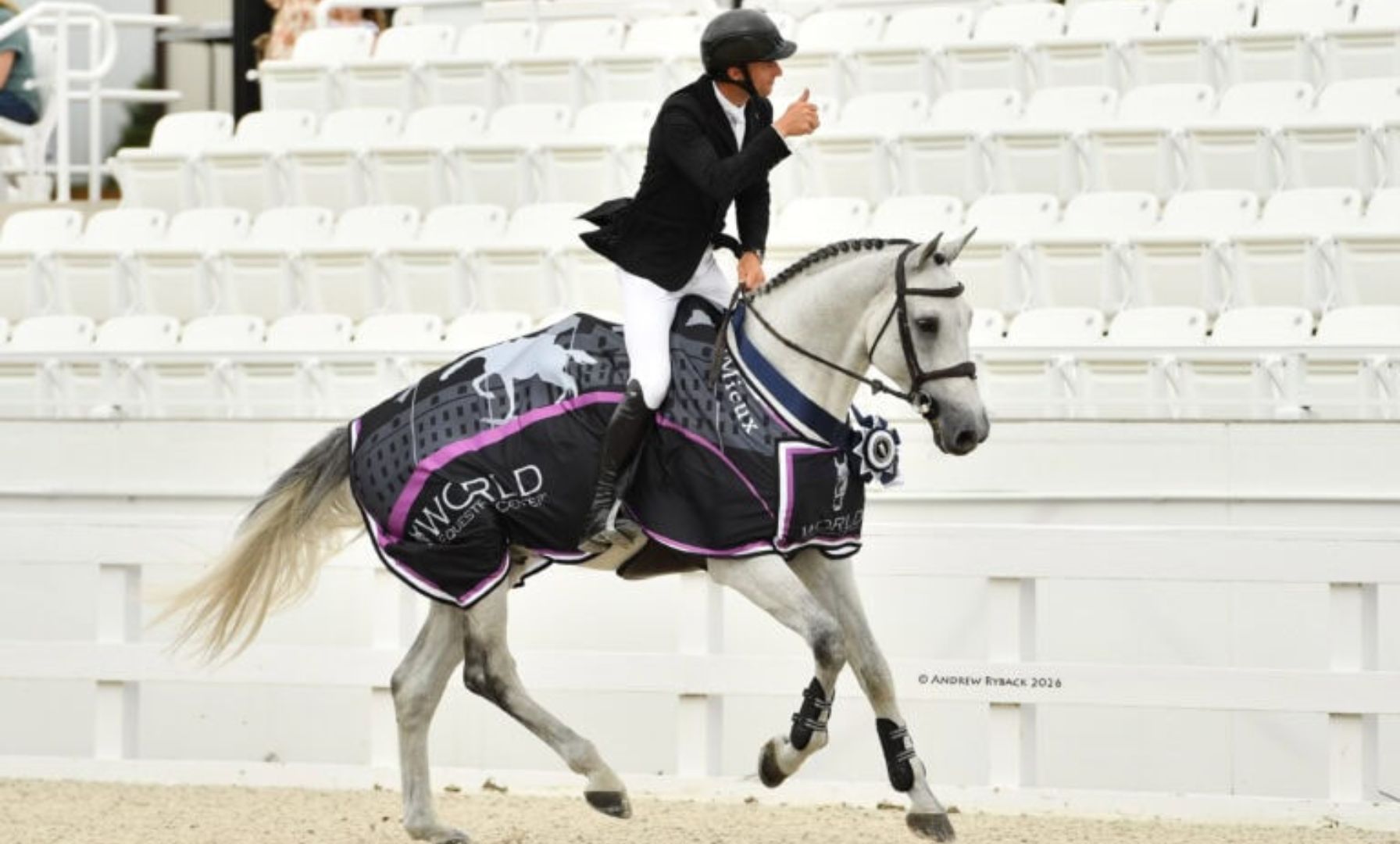 Richard Vogel Flies to Victory in the CSI2* Grand Prix at WEC