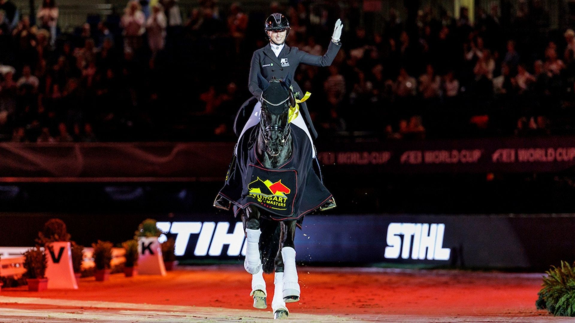 Charlotta Rogerson und Bonheur de la Vie werden DRESSAGE GERMAN MASTER 2025!