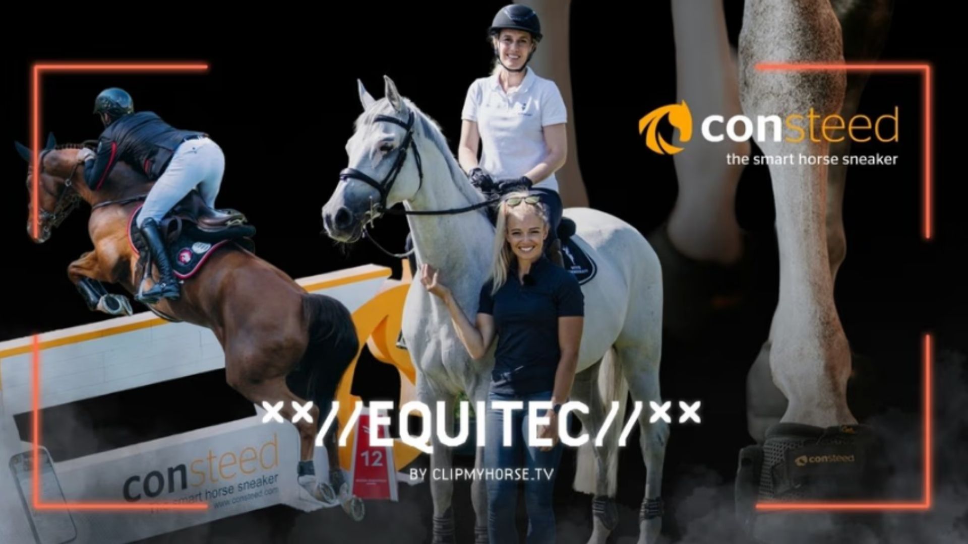 EQUITEC x consteed smart horse sneaker 