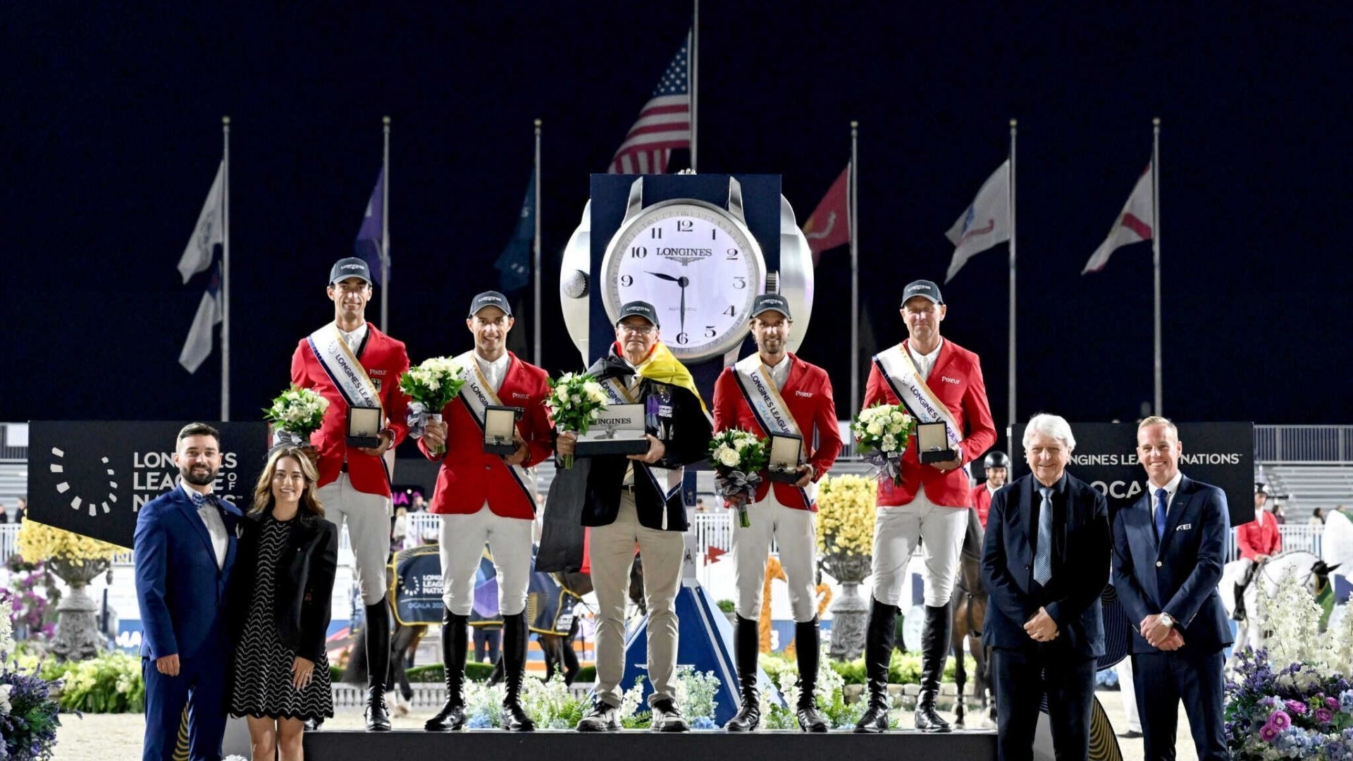Team Deutschland gewinnt die Longines League of Nations™ Etappe Ocala