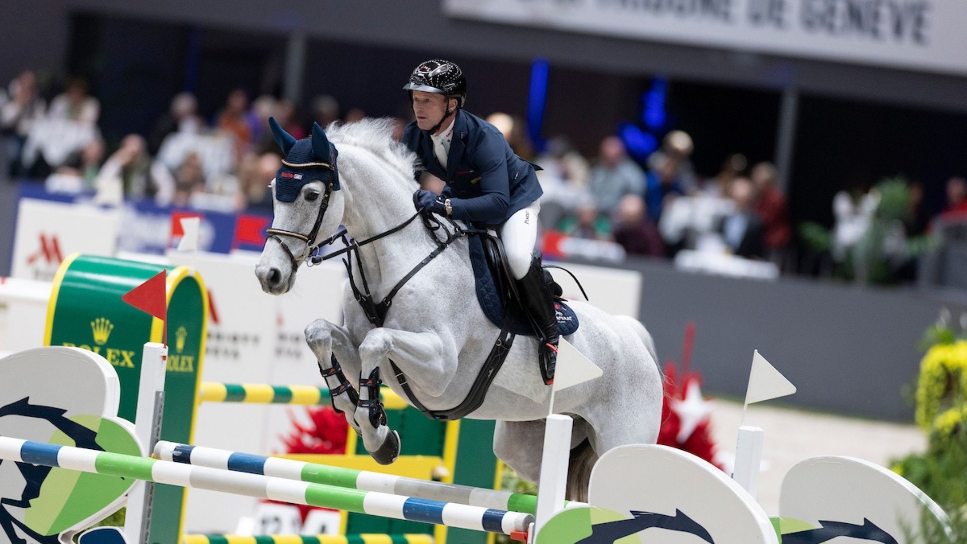 Michael Jung gewinnt das CSI5*-Springen in Genf