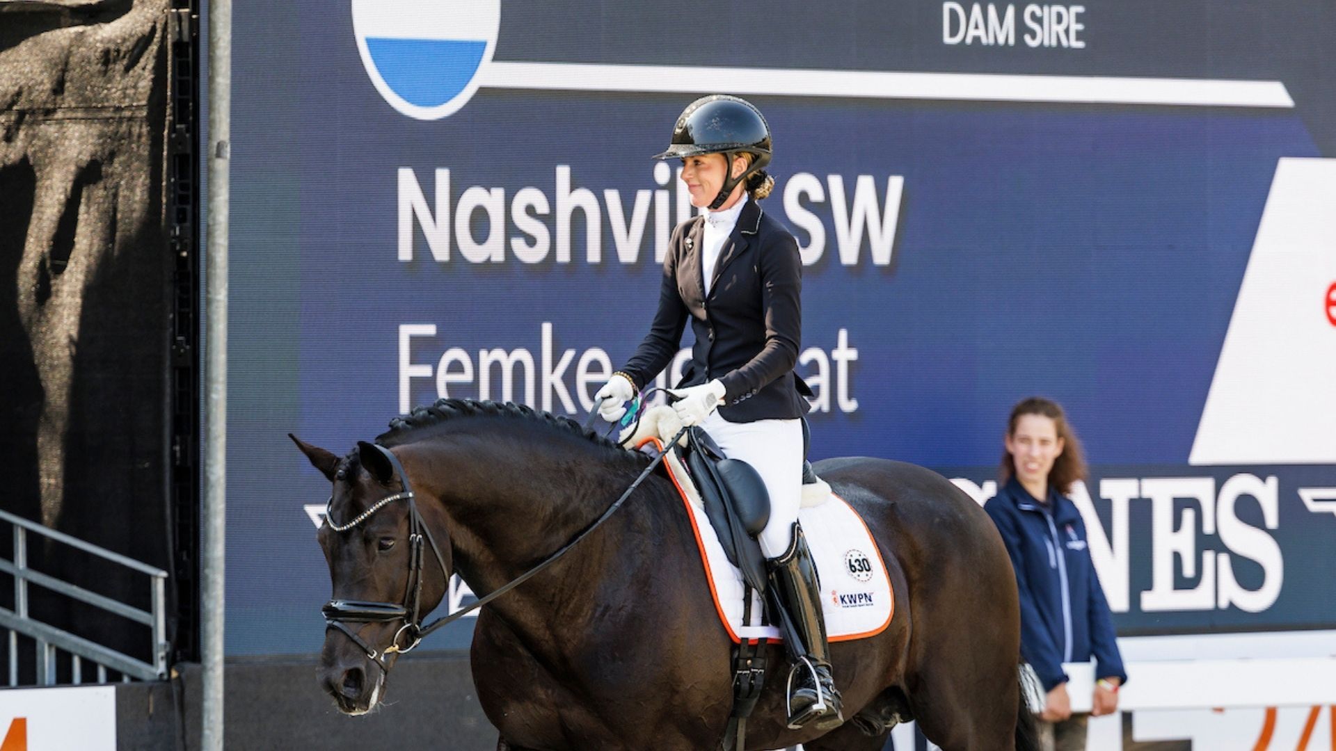 Leonie Richter und Most wanted Nero von Bellin gewinnen das Kleine Finale der 7-jährigen!