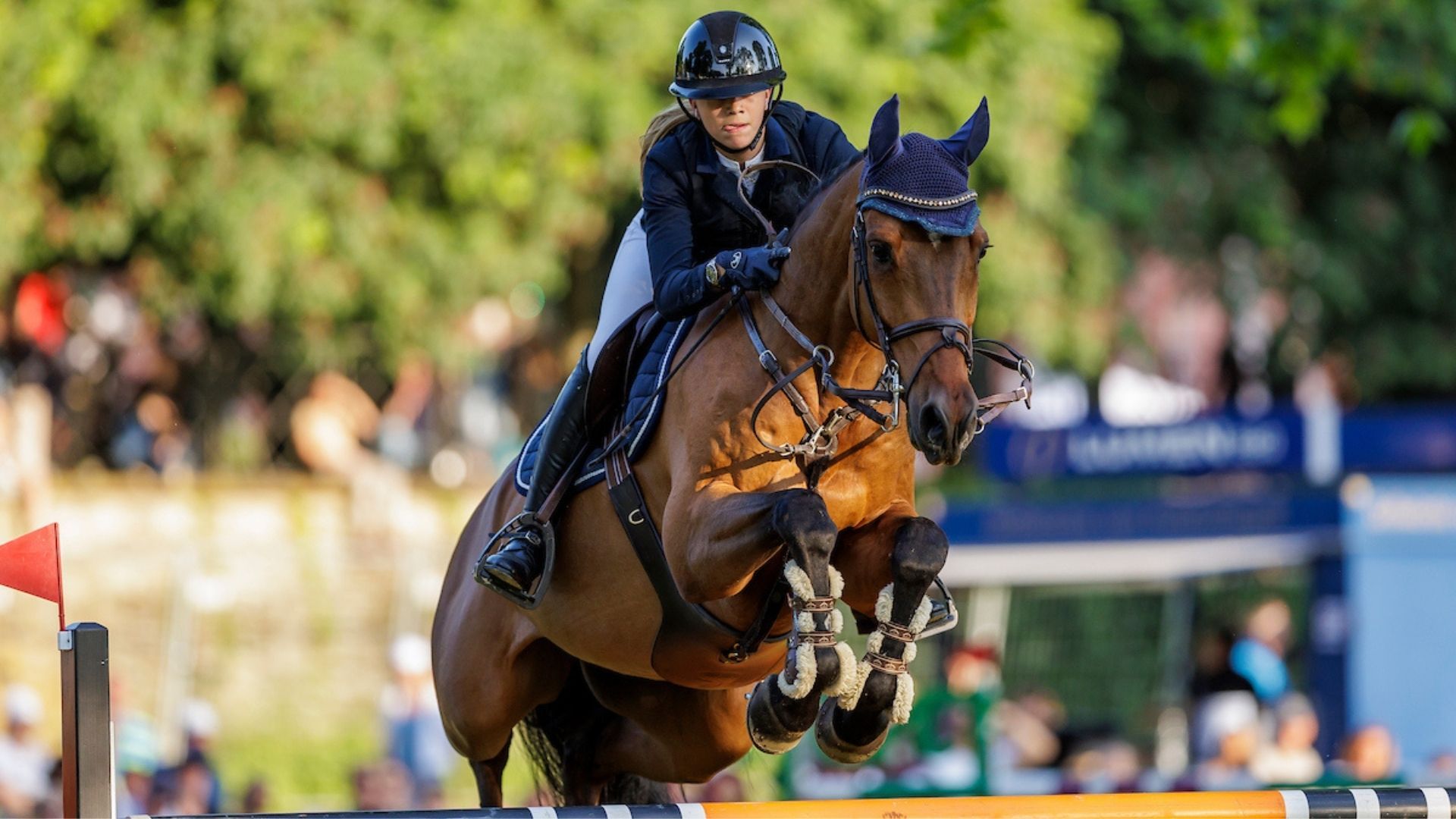 Emily Moloney aus Irland ist die neue Europameisterin der Junioren im Springen