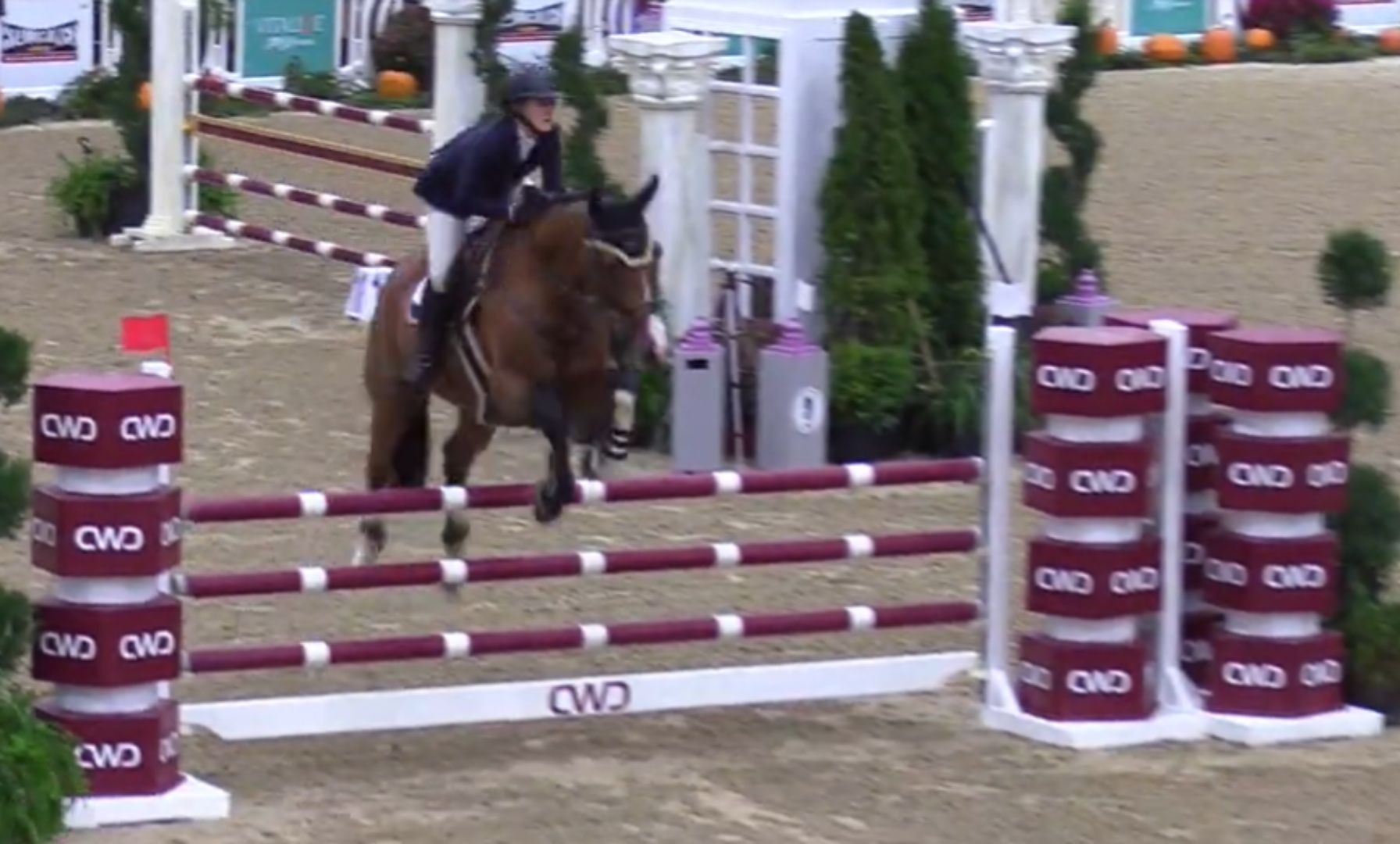 Lilly Goldstein & Cinja P Race to Win the $7,500 1.20m Junior/Amateur Mini Prix