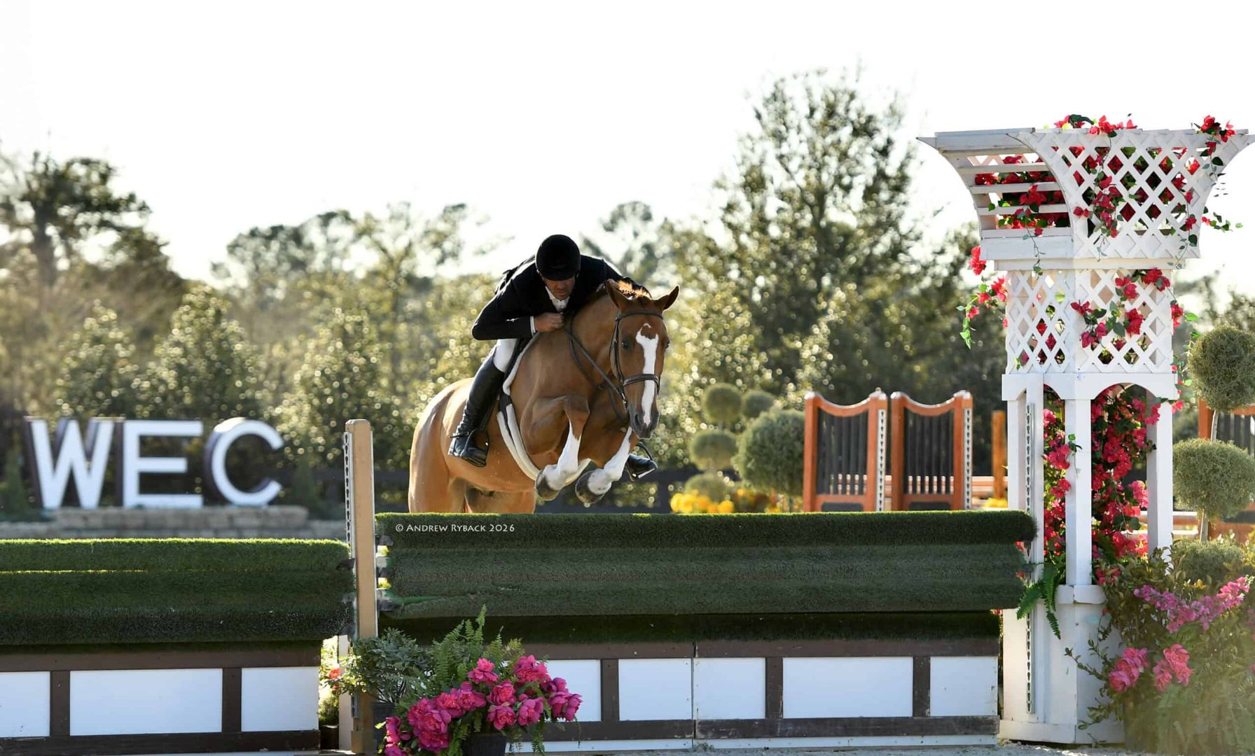 Evan Coluccio and Graffiti Top $20,000 Golden Ocala Hunter Derby