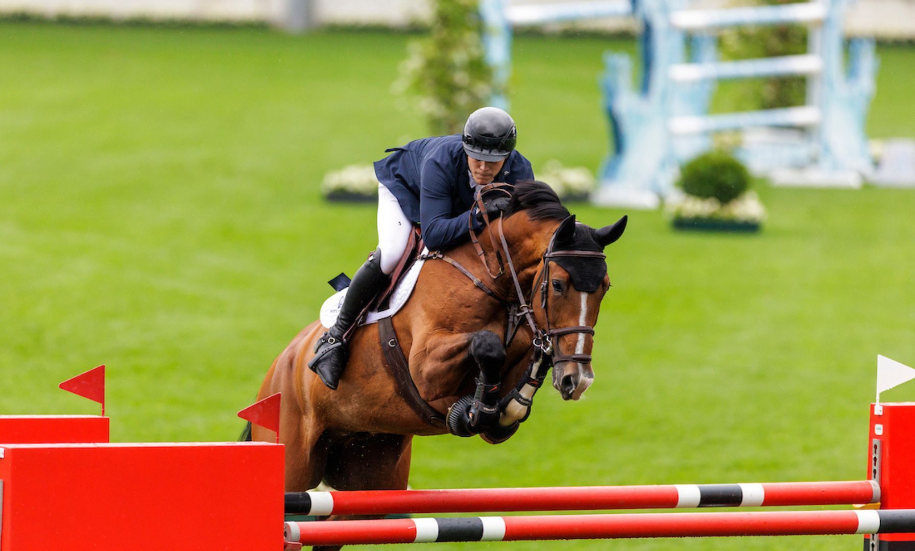 Lasse Nölting siegt souverän in Einlaufprüfung zum U25 Springpokal