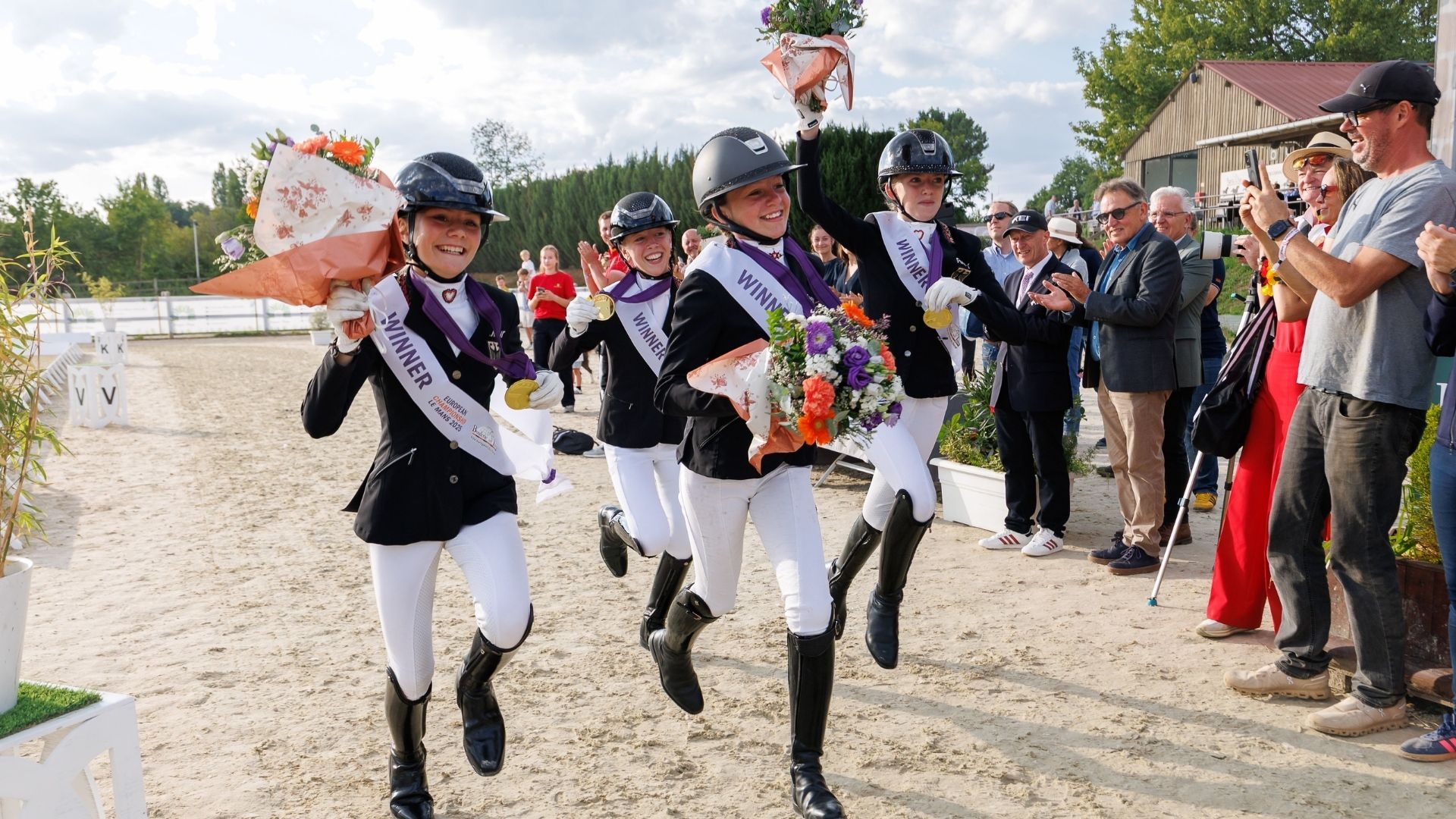 Einzelgold und -bronze für die deutschen Dressur-Children