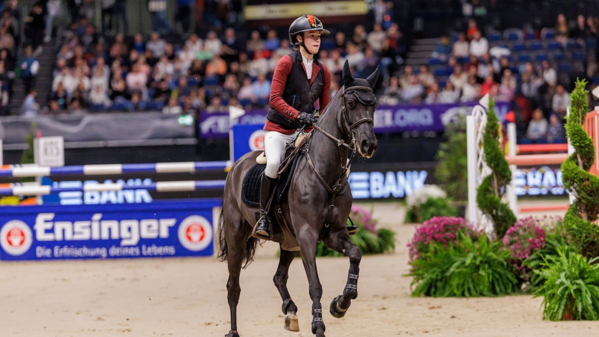 FEI European Championships der Ponyspringreiter